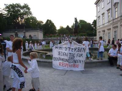 Weltmilchnacht Demo 2007